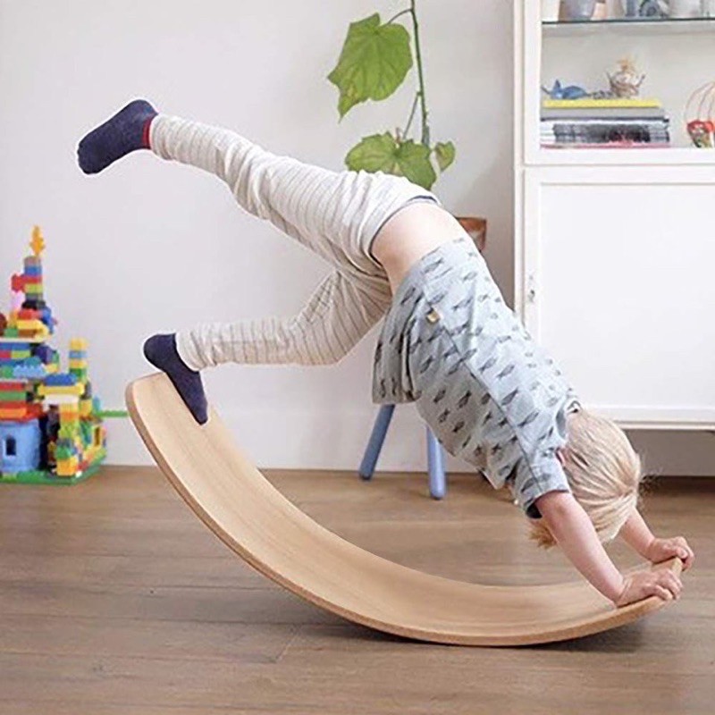 🚚Babytime <<พร้อมส่งจากไทย>> Balance Board บอร์ดกิจกรรม บอร์ดโยคะ บาลานซ์บอร์ดสำหรับเด็ก พร้อมส่งจากไทย