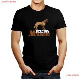 comic home 2021 Belgian Malinois เสื้อยืดพิมพ์ลายสุนัขน่ารัก sale