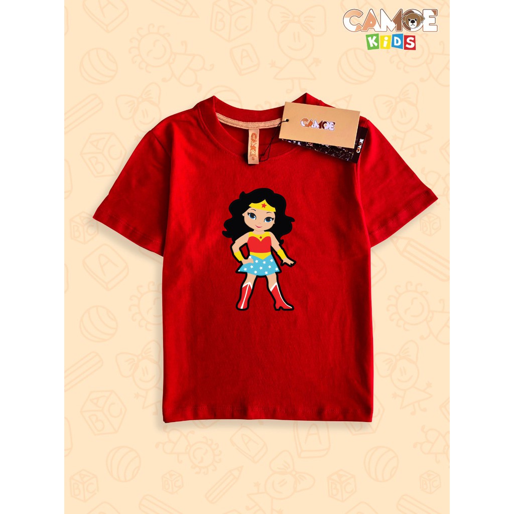 เสื้อยืดเด็ก Wonder Woman chibi