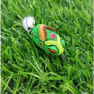 กบยาง 2.5 cm. ตัวเบ็ดเบอร์ 4= (กบยางลายไทย)