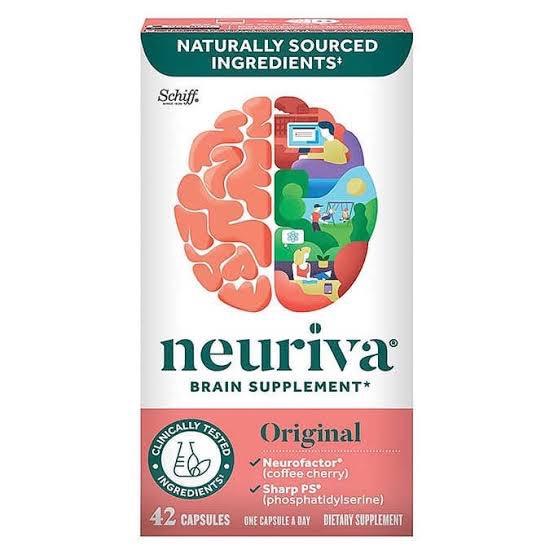 Neuriva Brain วิตามินบำรุงสมอง 42 Capsules