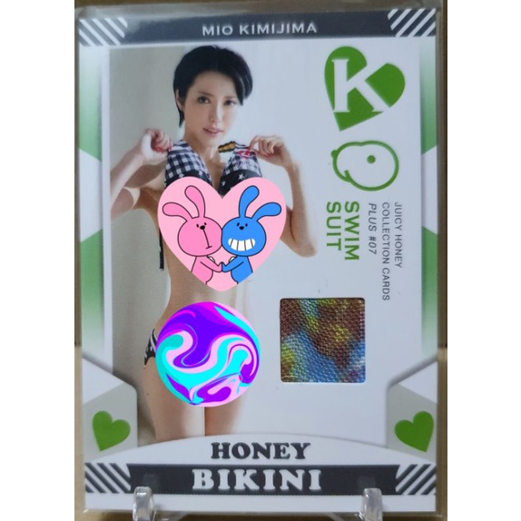 2020 Juicy Honey Mio Kimijima bikini swim suit, flag card, plus#7