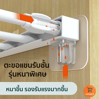 พร้อมส่ง! ตะขอแขนรับชั้น แขนรับชั้น ตะขอแขวน แบบติดผนัง ตะขอแขวน ยึดติดแน่น อเนกประสงค์ รับน้ำหนักดี ใช้ง่าย