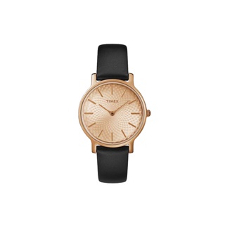 Timex TM-TW2R91700 Metropolitan นาฬิกาข้อมือผู้หญิง สีดำ