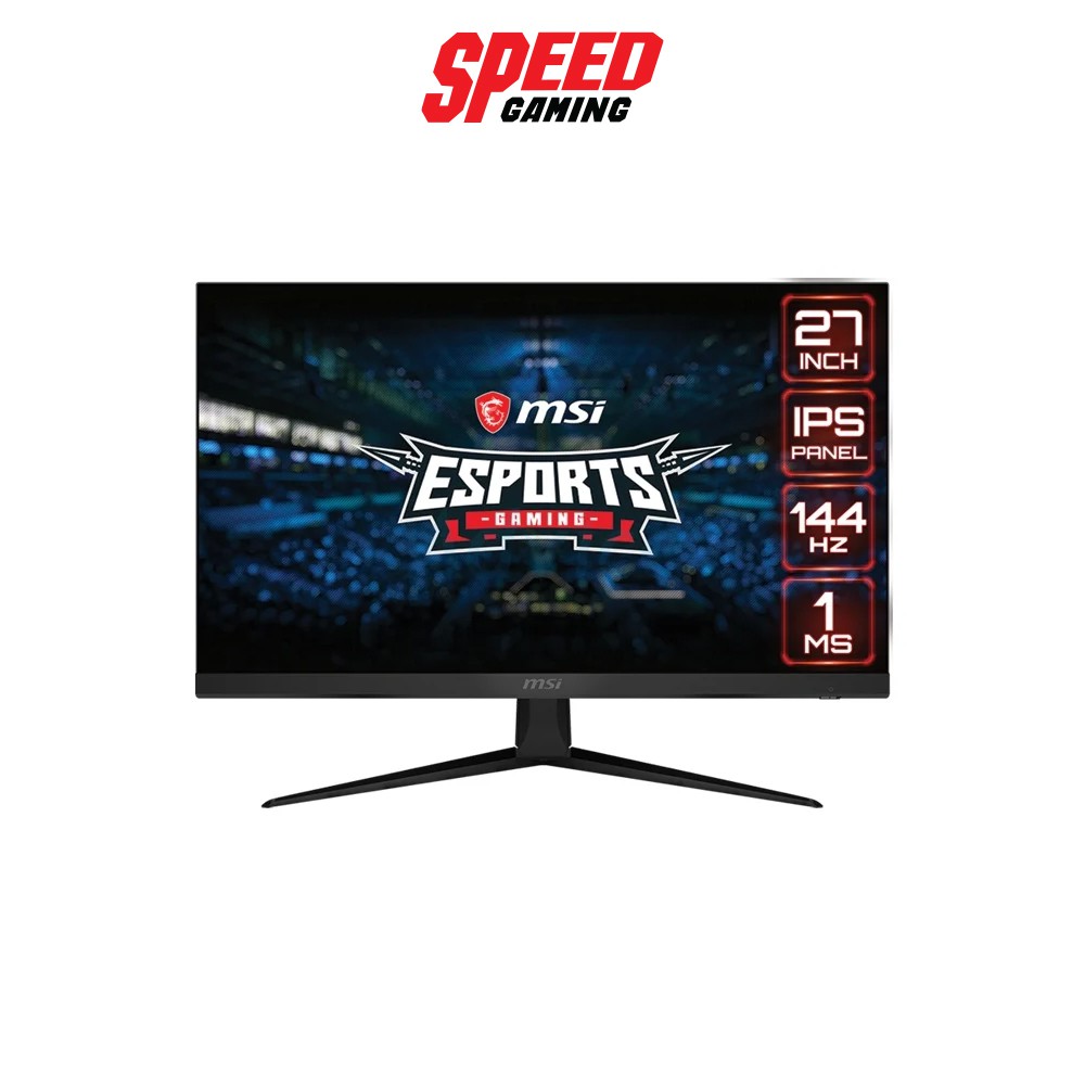 MSI MONITOR OPTIX G271 27INCH IPS 144Hz 1920X1080 1MS 1000:1 16:9 16.7M FREESYNC HDMI2 DPPORT1  (หน้