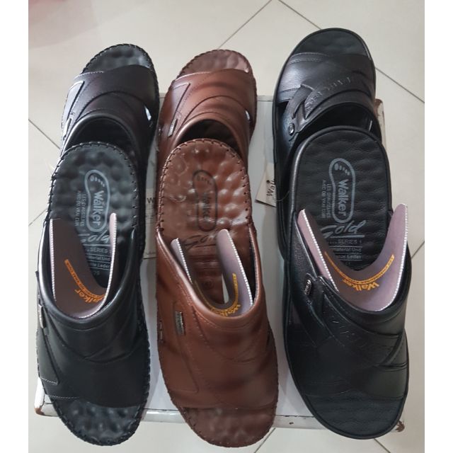 รองเท้าแตะหนังแท้ ยี่ห้อ Walker