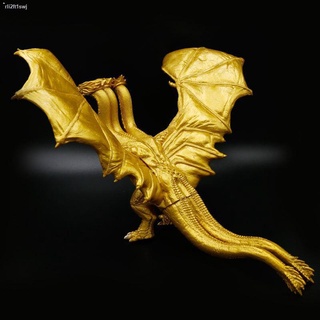 ﹍✢ของเล่น Godzilla 2 king of monsters มังกร 3 หัว รุ่น hand-made Quito ดึงเคลื่อนย้ายเครื่องประดับ Raton วันเกิดของขวัญ