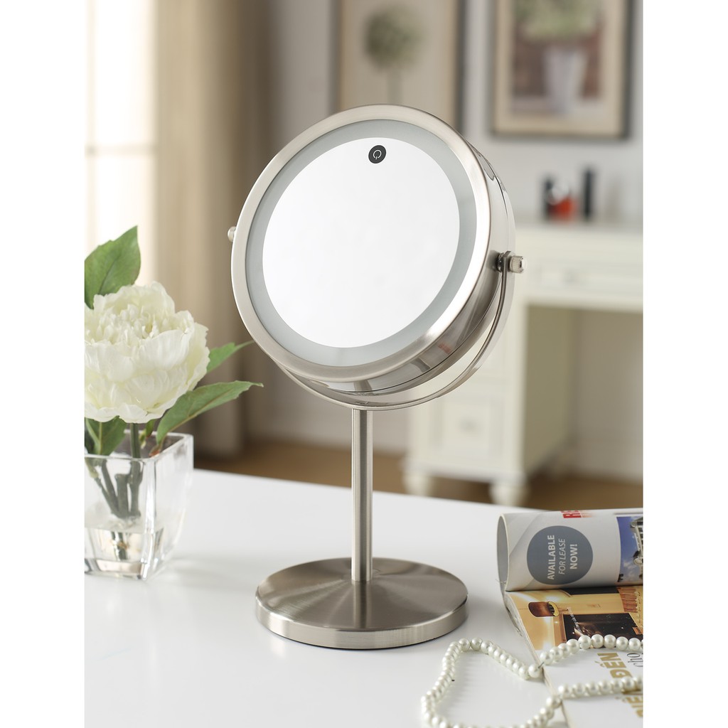 U-Need 7Double Side LED Table Mirror