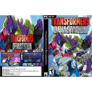 แผ่นเกมส์ PC Transformers Devastation (2DVD)