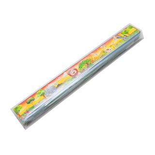 ไม้บรรทัดแฟนซี สูตรคูณ แพ็ค 12 อัน Fancy Rulers, Multiplication Table, Pack of 12