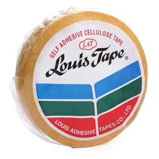 เทปใส แกน 3 นิ้ว 3/4 นิ้วx36 หลา หลุยส์ Transparent tape, 3  core, 3/4  x36 yd, Louis