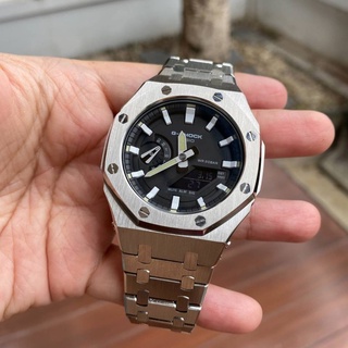 G-Shock Silver Casioak Gen3 AP Style รุ่น GA-2100-1A Steel