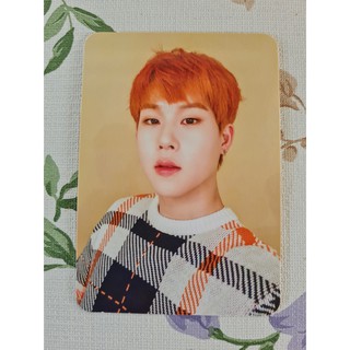 [พร้อมส่ง] เออาร์โฟโต้การ์ด จูฮอน Joohoney Monsta X 2021 Seasons Greetings Hi! Monbebe, Have a Good Day AR Photocard