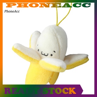 Phoneacc จี้ตุ๊กตากล้วย ผ้ากํามะหยี่ขนนิ่ม สําหรับตกแต่งรถยนต์