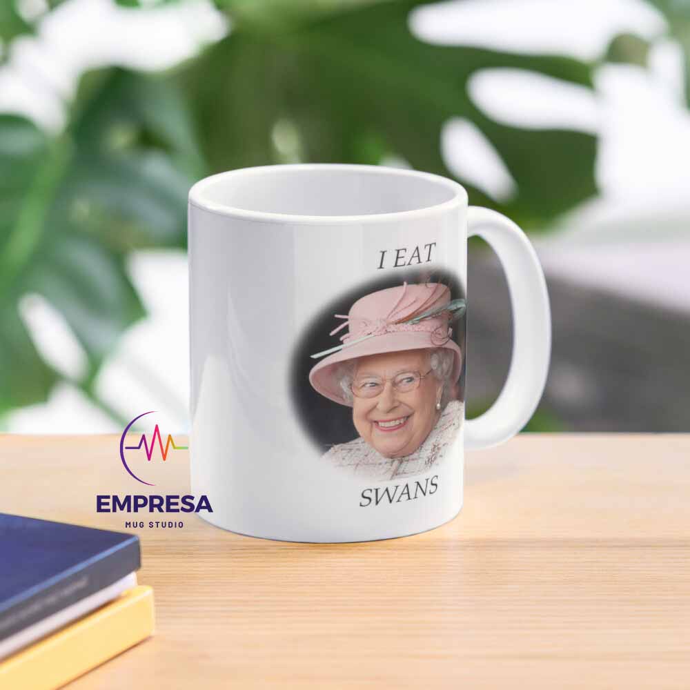 แก้วกาแฟ Queen Elizabeth I Eat Swans Ceramics