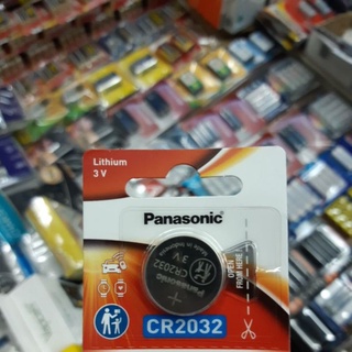 ถ่านรีโมท CR2032, DL2032 Panasonic, Maxell, Duracell, Renata, Philips, Energizer, Murata, Gp, Mitsubishi, Toshiba ของแท้