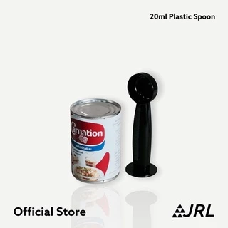 (20ml) JRL ช้อนตักผงกาแฟ ที่กดกาแฟ 2in1 พลาสติก 20 มล (สีดำ)