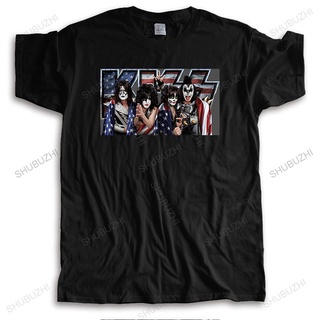 [S-5XL] GILDAN 【ลดอายุ】เสื้อยืดผ้าฝ้าย 100% พิมพ์ลายวงร็อค Kiss End Of The Road Tour สไตล์วินเทจ สําหรับแฟนคลับ