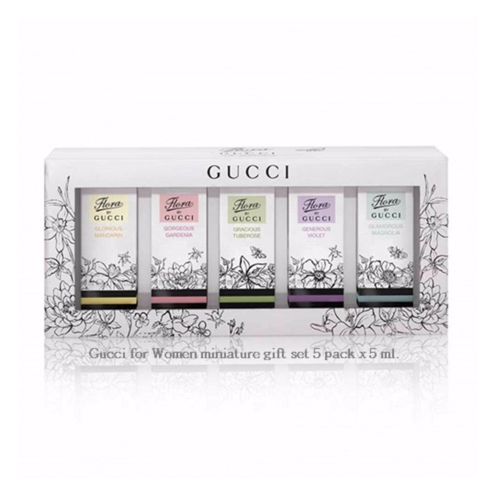 gucci miniatures gift set 5 pack