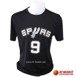 เสื้อบาส NBA Player ทีม Spyrs สีดำ