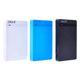 OKER กล่องใส่ HDD OKER USB 2.0 SATA BOX External Hard Drive รุ่น ST-2526 มี3สี