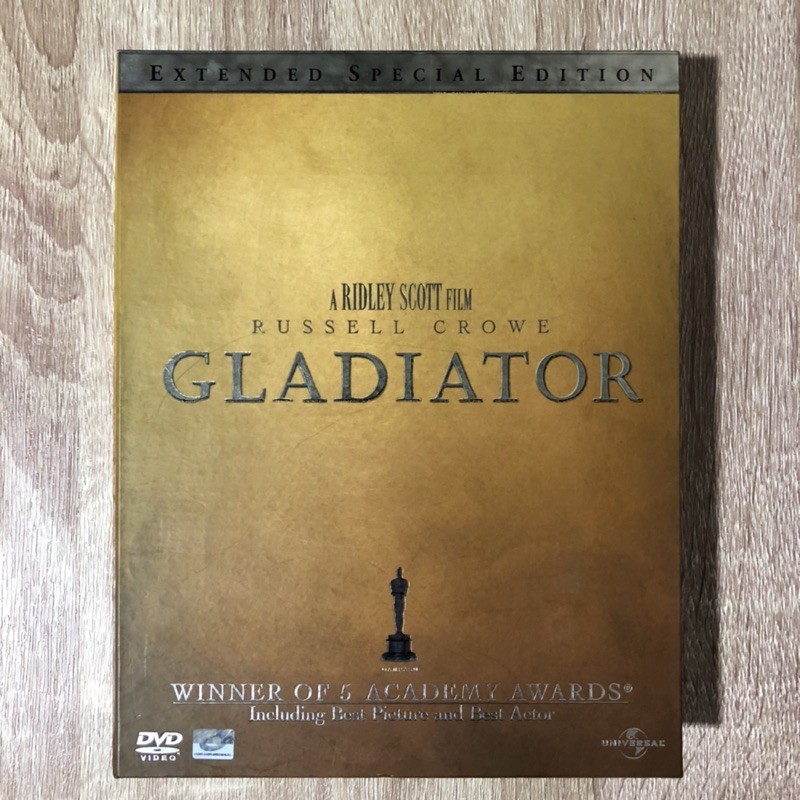 ของสะสม DVD Box set Gladiator Extended Special Edition