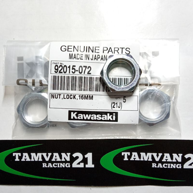 1 NUTS NINJA RR R SS ORIGINAL CLUTCH NUTS 92015-072 (6.3G)