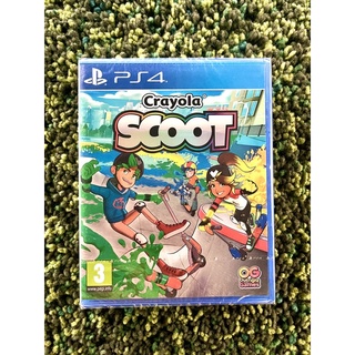 แผ่นเกม ps4 มือหนึ่ง / Crayola Scoot / zone 2