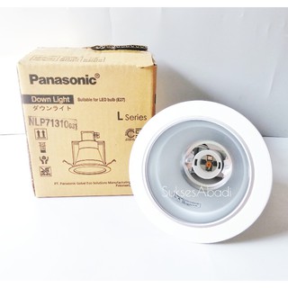 โคมไฟดาวน์ไลท์ PANASONIC สีขาว และสีเงิน ขนาด 4 นิ้ว