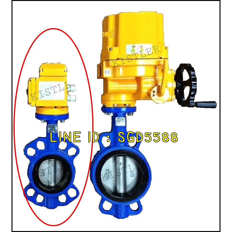 Butterfly Valve Electric Actuator 4" (Kistler) | Shopee Thailand