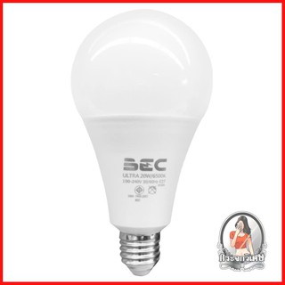 หลอดไฟ LED หลอดไฟ หลอด LED BULB ULTRA A90 20W E27 DAY LIGHT BEC 
 หลอด LED ขนาดกำลังไฟ 20วัตต์ เปิดปุ๊บสว่างปั๊บ ประหยัด