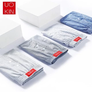 🔥พร้องส่ง🔥กางเกงบ๊อกเซอร์ Boxerชาย L-2XL แบร์น UOKIN เนื้อผ้านิ่ม ใส่สบาย เกรดพรีเมี่ยม กางเกงขาสั้นผู้ชาย