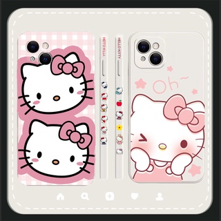 เคสโทรศัพท์มือถือ ซิลิโคนนุ่ม ลายเฮลโล คิตตี้ สําหรับ หัวเว่ย y7 PRO 2019 P30 P20 lite P40 P50 PRO Nova 3e 3 3i 4 4E 5T 7 se 7i Y9 prime 2019 Y7A 2020 Y8P Y9S MATE 20 PRO Y6S