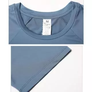 เสื้อยืด แขนช็อต ผ้าตาข่าย ระบายอากาศ พลัสไซซ์ 3XL 4XL สําหรับผู้หญิง ใส่ออกกําลังกาย เล่นโยคะ