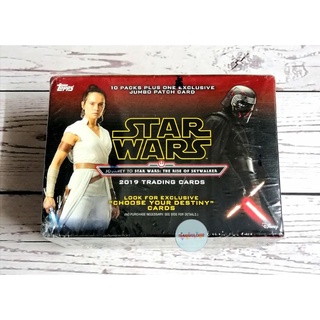 (Sealed Box) TOPPS, STAR WARS : JOURNEY TO STAR WARS THE RISE OF SKYWALKER (กล่องสุ่มการ์ดสตาร์วอร์)