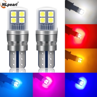 Nlpearl หลอดไฟสัญญาณ Led T10 8smd 3030 สําหรับรถยนต์ รถจักรยานยนต์