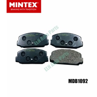 Mintex ผ้าเบรคหน้า (ของอังกฤษ) (brake pad) ซูบารุ SUBARU Leone ST, DL, GL, GFT ปี 1972-1979