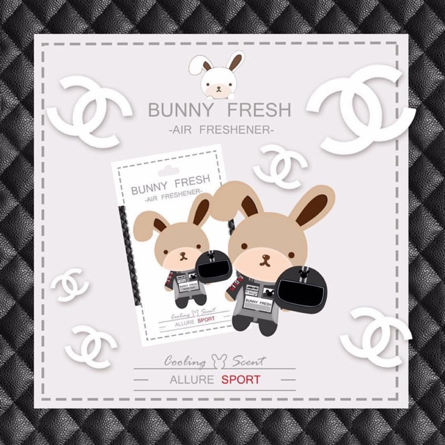 Bunnyfresh : Allure Sport แผ่นน้ำหอมบันนี่เฟรช กลิ่น อัลลัว สปอร์ต