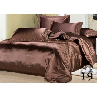 ปลอกผ้านวมซาติน 90"x100" (DC919 สี Chocolate)