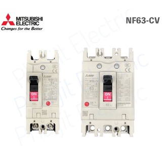 MITSUBISHI MCCB NF63-CV สวิทซ์ตัดตอนอัตโนมัติ เซอร์กิตเบรกเกอร์ (2P - 25A) Molded Case Circuit Breaker