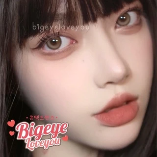 คอนแทคเลนส์🌈Pinky Pie🌈 Brown (Luxzylens) ขนาดมินิ💖 รุ่นฮิตล่าสุดจากเกาหลี