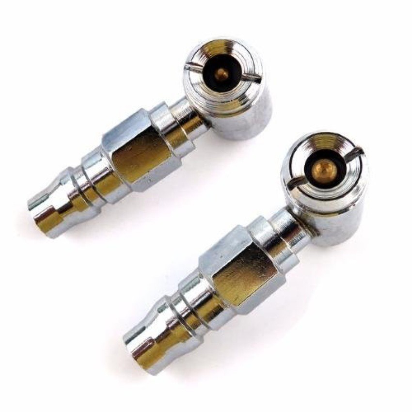 VAUKO : CLK AIR CHUCK หัวเติมลม หัวเดี่ยว ปลายคอปเปอร์ จำนวน 2 ตัวรุ่น EAGLE-AIR CHUCK-001X-2#189