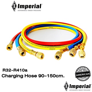 IMPERIAL Charging Hose สายชาร์จน้ำยา Series 213-215MRS" 90-150cm." R32,R410A  Made in USA.