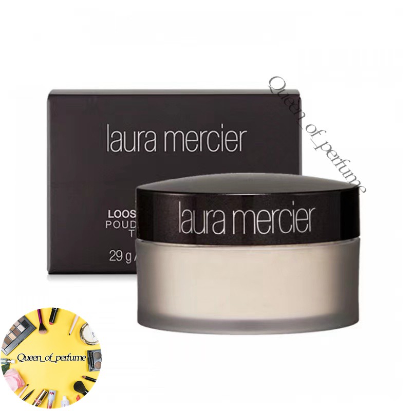 [แป้งฝุ่นลอร่า]แบบใหม่LAURA MERCIER LOOSE SETTING POWDER TRANSLUCENT 29 กรัม (แท้ %)