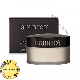 [แป้งฝุ่นลอร่า]แบบใหม่LAURA MERCIER LOOSE SETTING POWDER TRANSLUCENT 29 กรัม (แท้💯%)