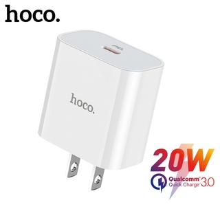 Hoco C76 Plus ปลั๊กชาร์จเร็ว USB-C PD20W Type-C เป็น i*P ปลั๊ก US สําหรับ Huawei Samsung