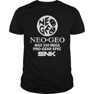 เสื้อยืดครอปใหม่ เสื้อยืดลําลอง แขนสั้น พิมพ์ลาย Neo Geo Pro Gear Spec สําหรับผู้ชาย คู่รักS-5XL