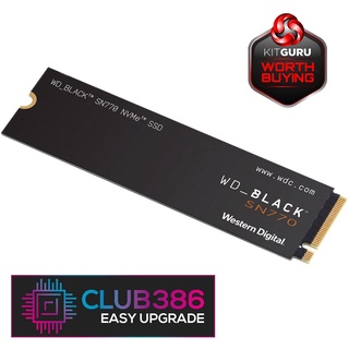 WD 250GB SSD BLACK SN770 NVMe Gen4 PCIe WDS250G3X0E