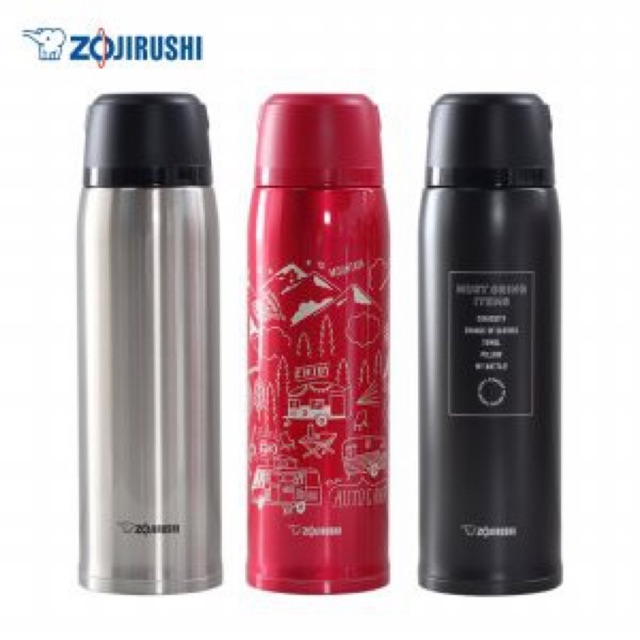 ZOJIRUSHI SJ-JS10XA - Taza de acero inoxidable, 18-8, color plateado