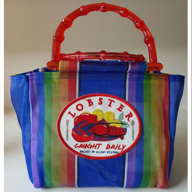 กระเป๋า kloset etcetera ของแท้ รุ่น lobster size s  มือสอง